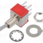 Interruptor palanca ON-ON DPDT 2A 250Vac Cto. Impreso