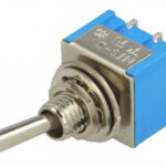 Interruptor/Conmutador Palanca ON-ON Bipolar 6 contactos 3A/250Vac