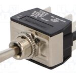 Pulsador Palanca Bipolar (ON)-OFF-(ON) 16A/250Vac