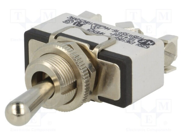 Pulsador Palanca ON (ON) 15A/250Vac Retroceso a O