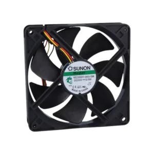 Ventilador  24Vdc 120x120x25mm 5W 3 Cables Friccion