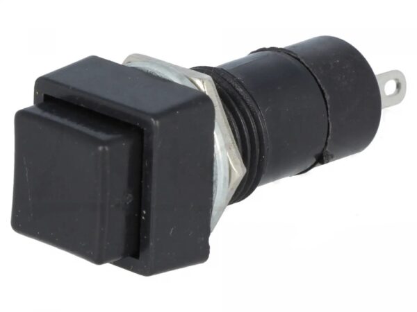 Interruptor Presion Cuadrado OFF-ON NEGRO