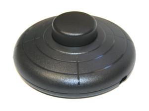 Interruptor Pulsador de Pie 2A 250Vac NEGRO
