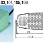 Interruptor de Pie 1Cto OFF-ON 6A/250V
