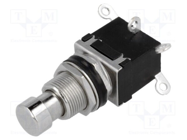 Interruptor/Pulsado 2Ctos. Conmutados 2A/250Vac ON-ON Soldar