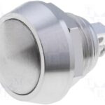 Pulsador Antivandalico Abierto Reposo OFF-(ON) IP65 2A/36Vdc