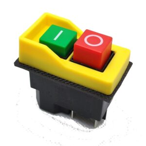 Pulsador DOBLE DPST OFF-ON Rojo/Verde 16A/240Vac
