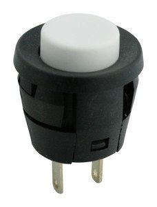 Pulsador Empotrar OFF-(ON) BLANCO 2A/250Vac