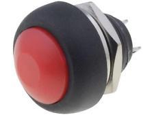 Pulsador OFF-(ON) 1A/250V Boton ROJO