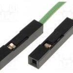 Cable Conexion PIN Hembra ARDUINO 2,5cm Verde (10uds.) Dupont
