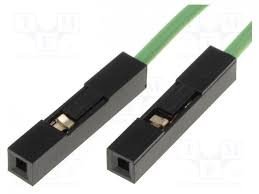 Cable Conexion PIN Hembra ARDUINO 2,5cm Verde (10uds.) Dupont
