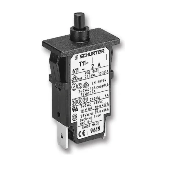 Interruptor Magnetotermico 240VCA 48VCC 4A SPST