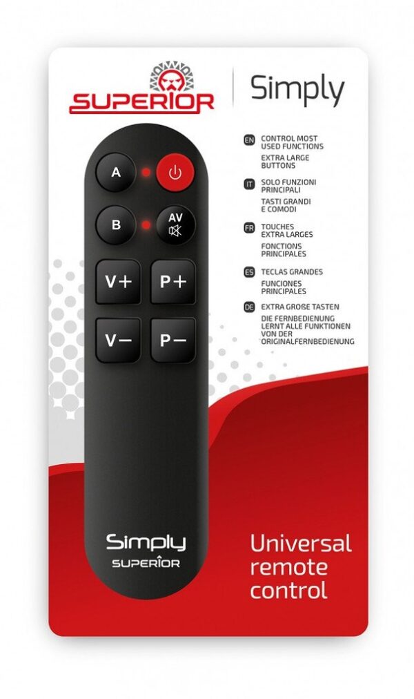 Mando Universal TV SUPERIOR SIMPLY