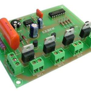 Automatismo Secuencial 4 Canales 230V L5 Cebek
