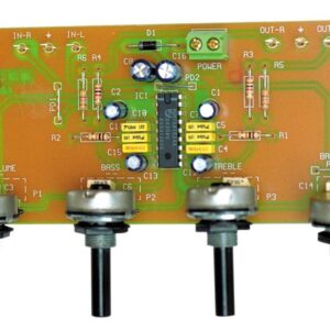 Control tonos agudos,graves,balance  P-1 Cebek