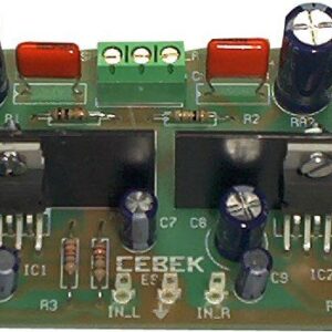 Etapa Potencia Stereo 5W 12Vdc  E-S2 Cebek