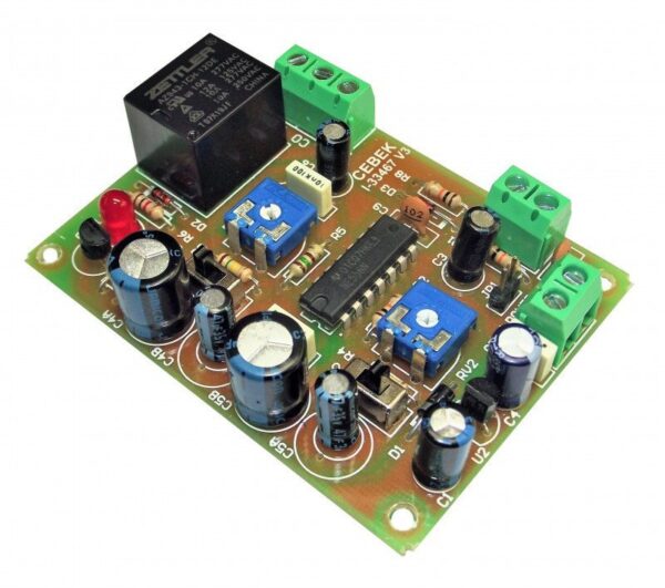 Temporizador Retardador 2 Tiempos 2m-45m 12V I34 Cebek