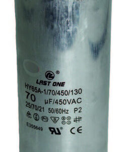 Condensador Aire Acondicionado 70uF 450Vac  55x130mm