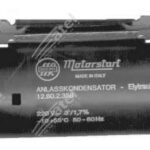 Condensador Arranque Motor 100uF-125uF 220Vac Faston