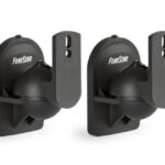 Pareja Soportes Orientables de Pared para Cajas Acusticas NEGRO