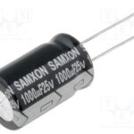 Condensador Electrolitico 10000uF 25Vdc 105ºC 18x40mm Radial