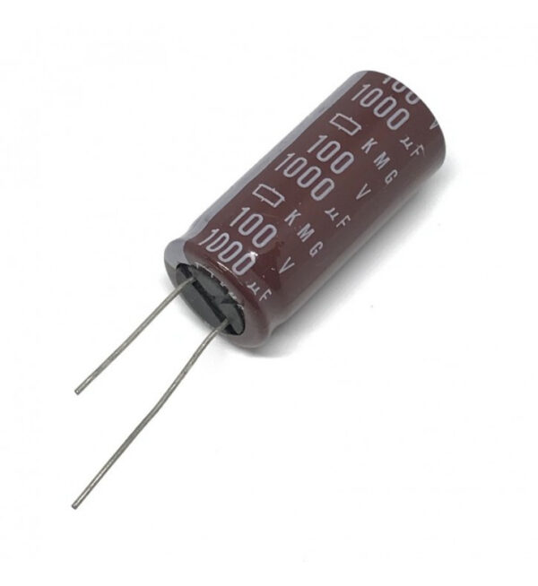 Condensador Electrolitico 1000uF 100Vdc 105ºC 18x40mm Radial