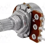 Potenciometro 10K LINEAL Eje corto Metal 6mm
