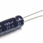 Condensador Electrolitico 100uF 25Vdc 85ºC  5x11mm Radial