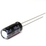 Condensador Electrolitico 10uF 50Vdc 105ºC  5x11mm Radial