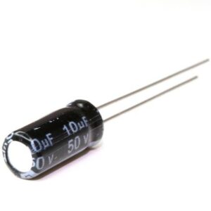 Condensador Electrolitico 10uF 50Vdc 105ºC  5x11mm Radial