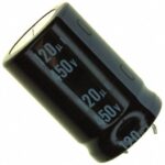 Condensador Electrolitico 120uF 450Vdc 105ºC 18x45mm 2pin
