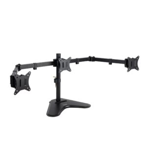 Soporte Mesa 3 Monitores 17-27' NEGRO TOOQ