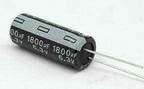 Condensador Electrolitico 1800uF 6,3Vdc 105ºC 10x17mm Radial