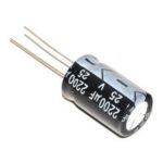 Condensador Electrolitico 2200uF 25Vdc 105ºc 13x25mm Radial