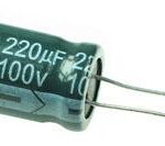 Condensador Electrolitico 220uF 100Vdc 105º 13x20mm Radial
