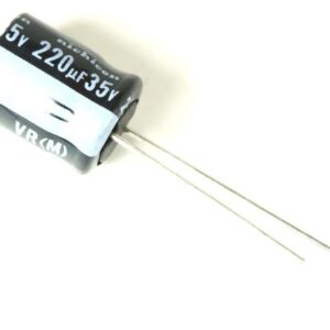 Condensador Electrolitico 220uF 35Vdc 105ºC 8x12mm Radial