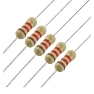Resistencia Carbon 1K2 1/2W 5% Axial