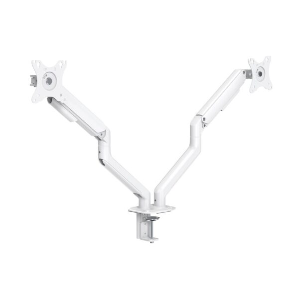 Soporte Sobremesa 2 Monitores TOOQ BLANCO