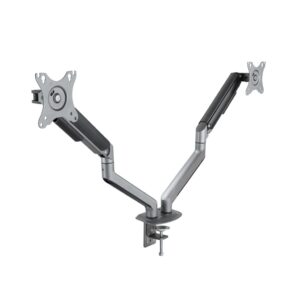 Soporte Sobremesa 2 Monitores TOOQ GRIS