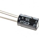 Condensador Electrolitico 470uF 35V 105ºC 105ºC  10x17mm Radial