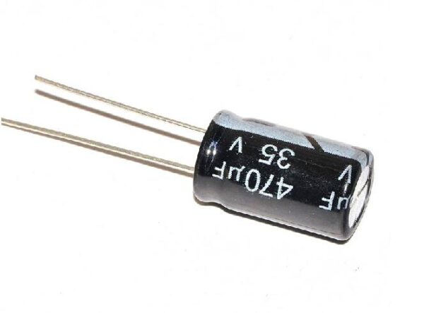 Condensador Electrolitico 470uF 35V 105ºC 105ºC  10x17mm Radial