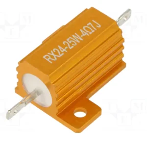 Resistencia Potencia 4R7 25W 5% Radiador Metalico SR