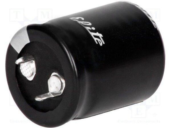 Condensador Electrolitico 680uF 400VDC 105ºC 35X45mm 2pin