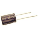 Condensador Electrolitico 68uF 63V 105ºC Ø8x11,5mm Radial