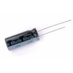 Condensador Electrolitico 820uF 25Vdc 105ºC 10x20mm Radial
