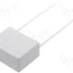 Condensador Motor 1,5uF 400Vac R37,5mm terminales Hilos