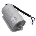 Condensador Motor 1,5uF 450Vac CABLES 40x70mm + torno M8