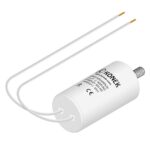 Condensador Motor 12uF 450Vac 40x70mm CABLES + torno M8