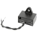 Condensador Motor 14uF 450Vac con Cables Fijacion Tornillo Pasante M4