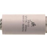 Condensador Motor 1uF 450Vac 30x60mm FASTON +Torno M8